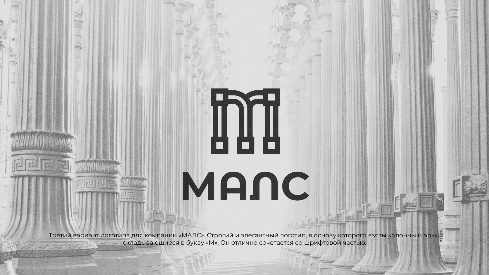 Разработка логотипа компании «МАЛС» в Бодайбо